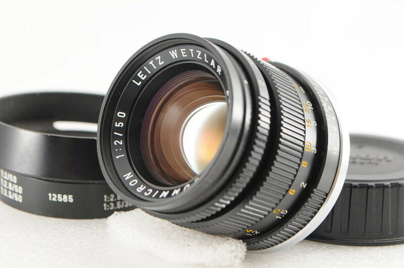 ★美品★ Leica SUMMICRON M 50mm F2 Prime Lens Ver.2 MF ライカ ズミクロン #1534