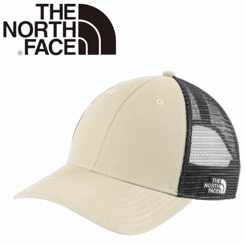 ノースフェイス 帽子 キャップ NF0A4VUA メッシュキャップ パッチロゴ ヴィンテージホワイト THE NORTH FACE ULTIMATE TRUCKER 新品