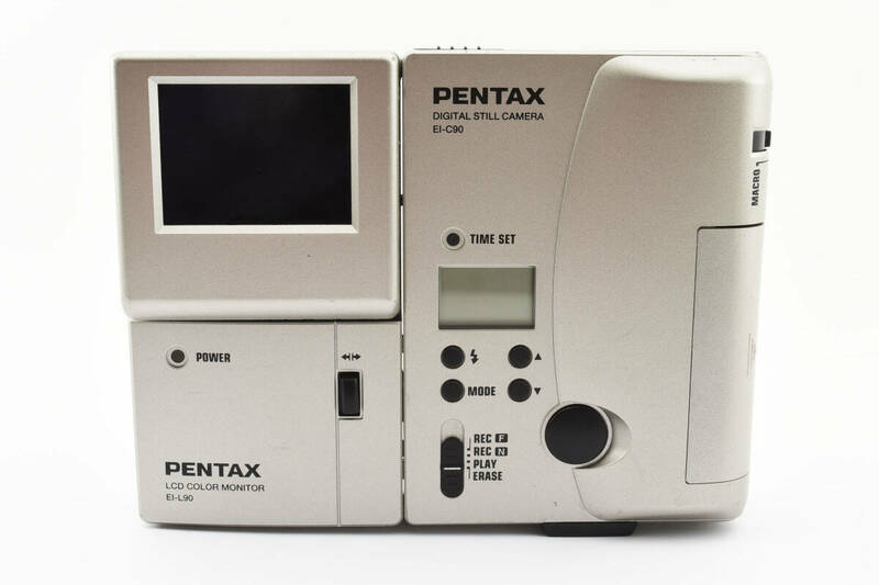 ★極希少品★ PENTAX EL-C90 EL-L90 ペンタックス デジタルカメラ デジタルスチルカメラ LCDカラーモニター #1238