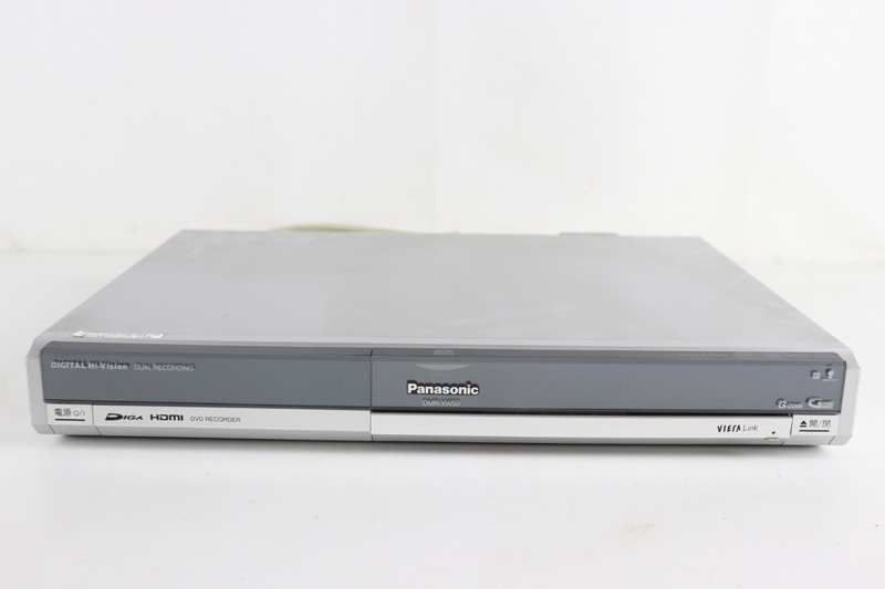 【動作OK】Panasonic DMR-XW50 パナソニック DVDレコーダー DVD HDD 2006年製 004JLCJO58