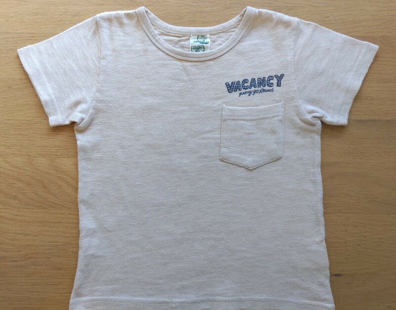 PONY GO ROUND　ポニーゴーラウンド　半袖　Tシャツ　M　110　ベージュ　アメカジ　VACANCY