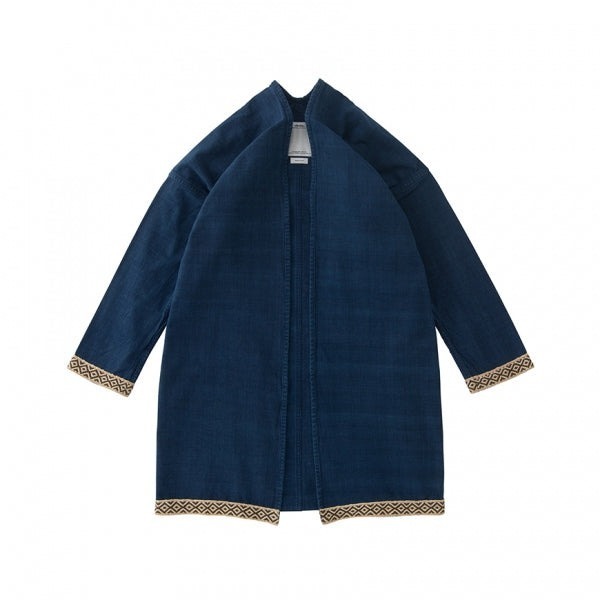 visvim SANJURO COAT SILK ROAD INDIGO SIZE:3 ビズビム コート シャツジャケット 2016AWビンテージ インディゴ デッドストック 完売品