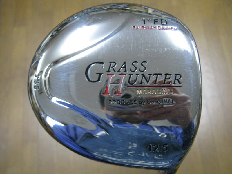 中古ＧＲＡＳＳ　ＨＵＮＴＥＲ　１＋ＦＤ　ＦＷ　１２．５°ＧＲＡＳＳ　ＨＵＮＴＥＲ　オリジナル　カーボンシャフト　Ｒ