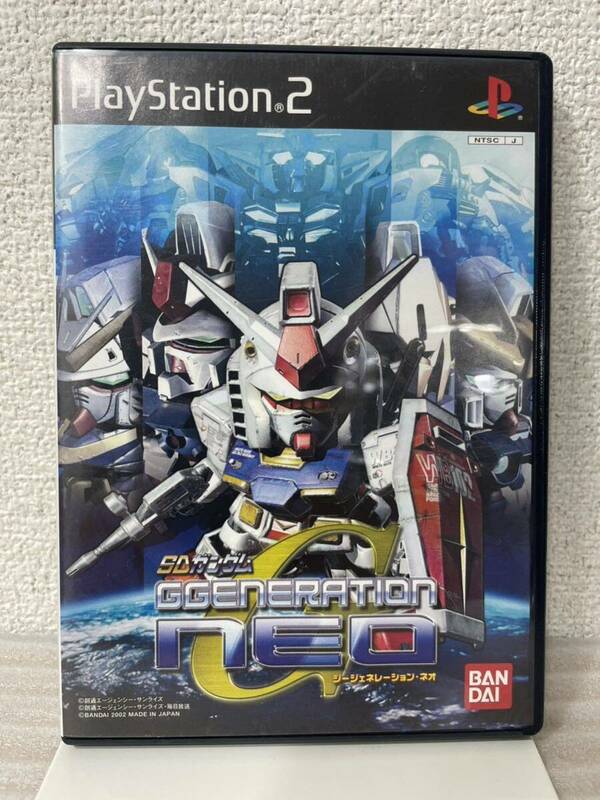 PS2 機動戦士ガンダム Gジェネレーション・ネオ　　プレイステーション2 ゲームソフト　①