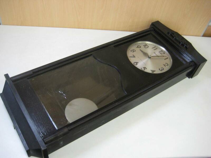 A5960　RICOH　柱時計　SUPER　ELECTRIC　STRIKING　古時計　掛時計　昭和レトロ