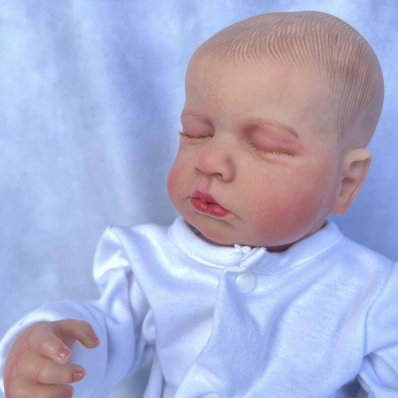 きれいなお顔☆リボーンドール 女の子 乳児 眠り目 ドールセラピー 赤ちゃん人形 抱き人形