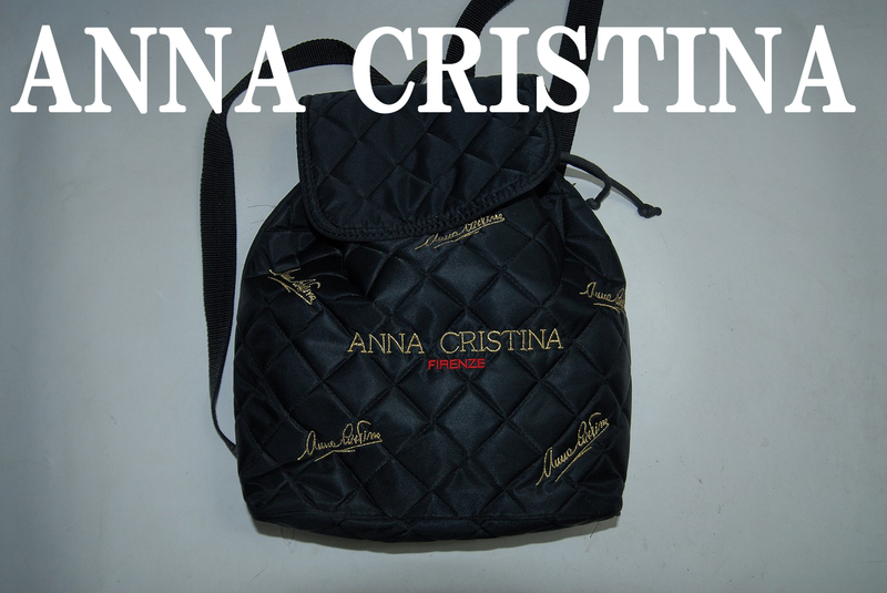 ◆DSC4171◆驚愕の最終価格！完全売り切り！他でも出品中★ANNA CRISTINA★名作ベストセラー！使い勝手抜群！リュックサック/バッグ