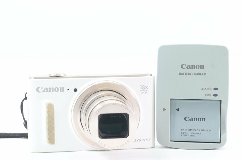【ジャンク品】CANON キャノン SX610 HS Power Shot HS Wi-Fi PC2191 コンパクト デジタル カメラ コンデジ 43559-K