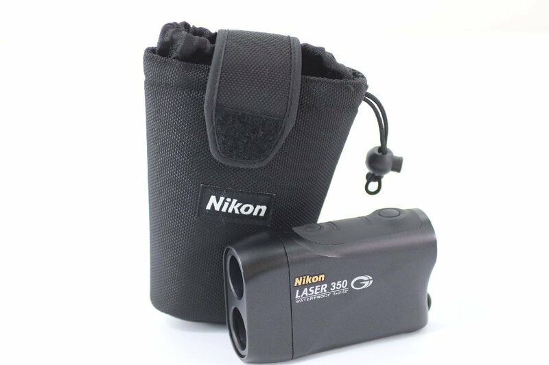 NIKON ニコン LASER350 レーザー350 ゴルフ用 距離測定器 距離計 ブラック 43596-Y