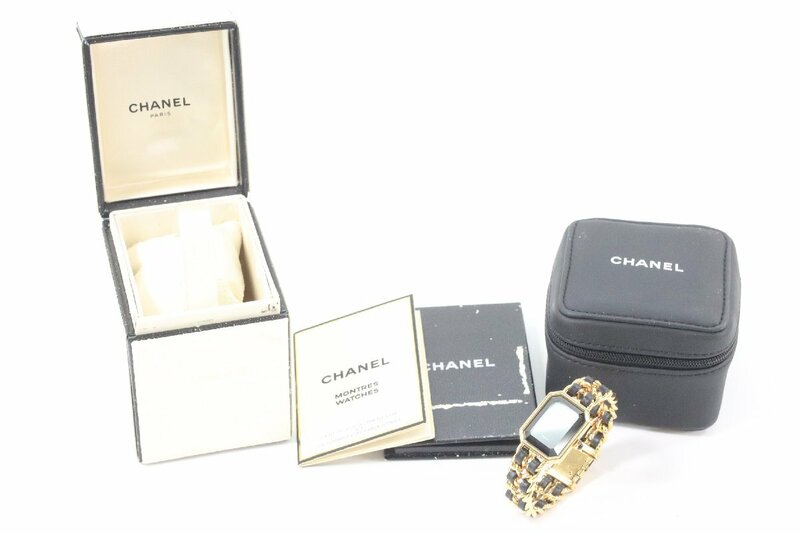 CHANEL シャネル プルミエール Mサイズ クォーツ レディース 腕時計 箱 付属品 5011-HA