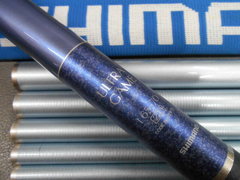 シマノ名竿　本流零釣法専用竿　ウルトラゲーム　L65-70ZD　とても綺麗なお品です。ヤマメ、アマゴの本流釣りに最適。