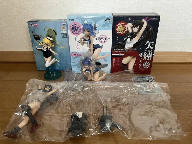 開封品　艦これ　艦隊これくしょん　フィギュア　3体セット