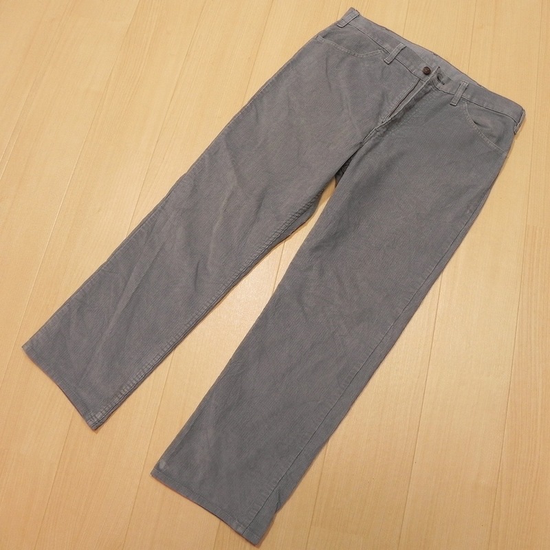 -499★ 80s Levi’s 519-1505 コーデュロイパンツ コーズ リーバイス ヴィンテージ w36 古着 ★