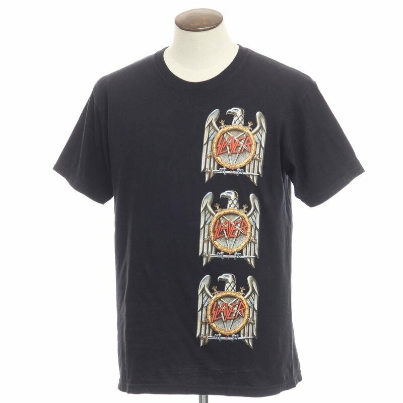 【中古】シュプリーム Supreme 2016年秋冬 Slayer Eagle Tee プリント 半袖Ｔシャツ【L】