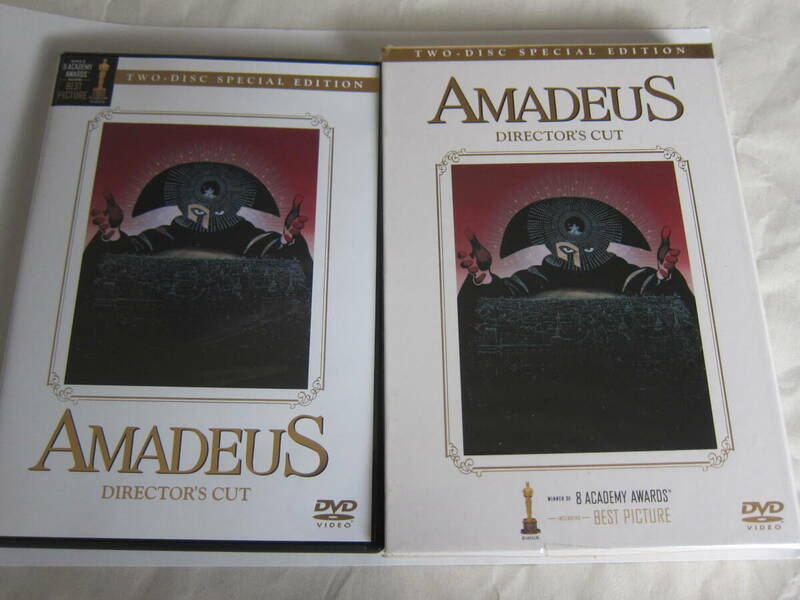 アマデウス　ディレクターズカット　スペシャル・エディション　　DVD　外箱あり、帯なし