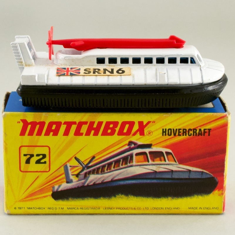 イギリス マッチボックス（matchbox） SRNG HOVERCRAFT 72 1972