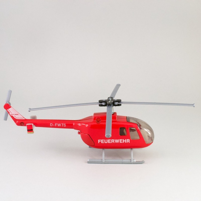 ドイツ ジク（siku） ヘリコプター Rettungshubschrauber No.2224 1/55