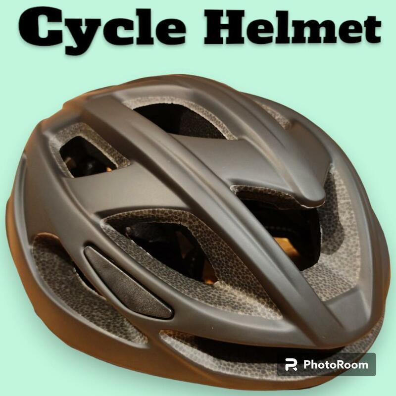 自転車通勤・通学におすすめのヘルメット Lサイズ 58-61cm ブラック クロスバイクやシティサイクルにもおすすめのヘルメットです！