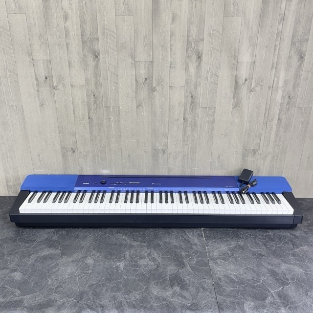 カシオ プリヴィア 88鍵盤 電子ピアノ 【中古】動作保証 CASIO Privia PX-A100 楽器 キーボード メタリックブルー/71260