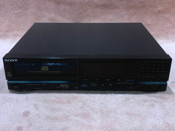 4-154-100 SONY ソニー コンパクトディスクプレーヤー MODEL CDP-M95 CDプレーヤー CDデッキ オーディオ機器(通電OK/再生不可