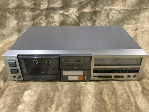 5-15-100 SONY ソニー カセットデッキ テープコーダー MODEL TC-FX6C 音響機器 TAPECORDER オーディオ機器(カセット再生OK)