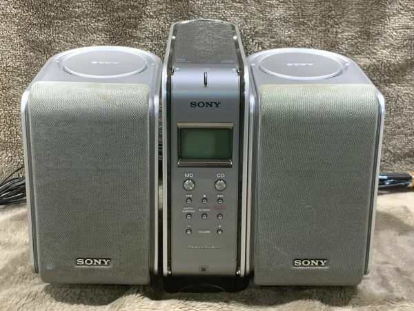 4-244-80 SONY ソニー Net MD/CDデスクトップオーディオシステム LAM-Z05 オーディオ機器(通電OK/リモコン無し)
