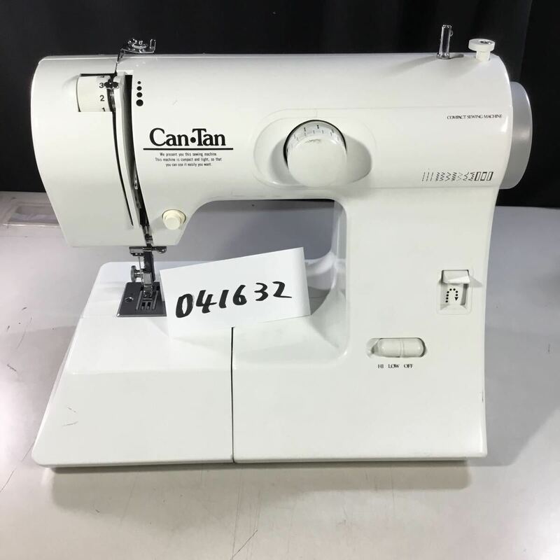 (041632F) CanTan コンパクトミシンSINGER シンガー 裁縫 手工芸 ミシン ジャンク品