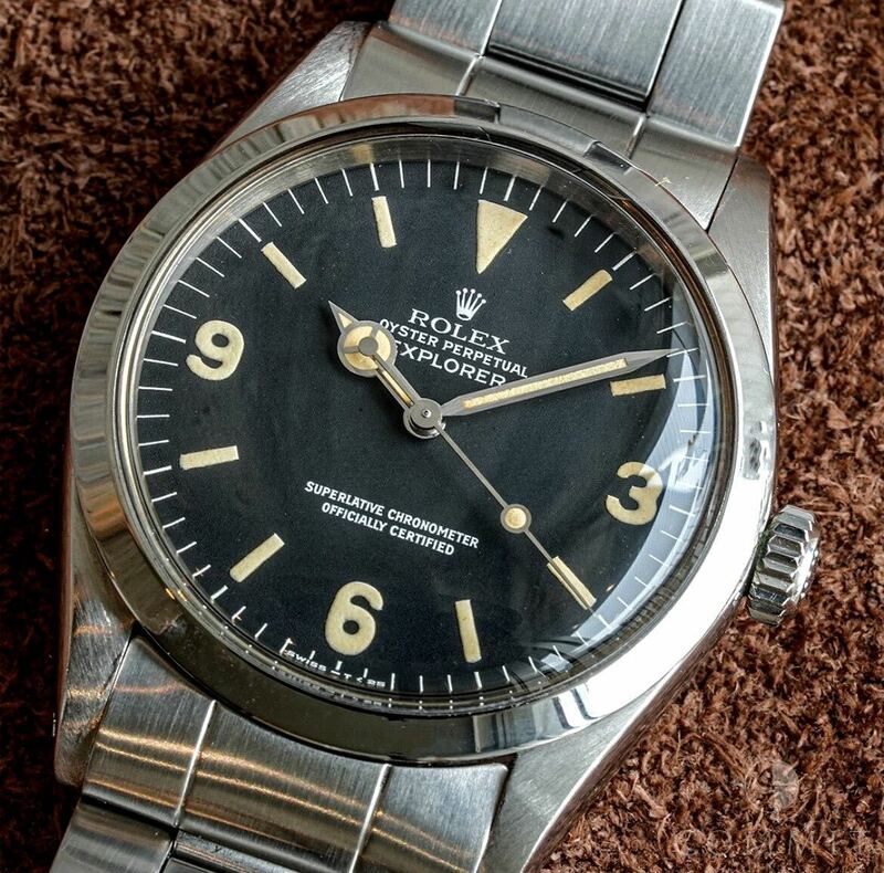 優良個体★ROLEX ロレックス エクスプローラーI Ref.1016 MK2ダイヤル オールトリチウム 付属品完品 フルオリジナル