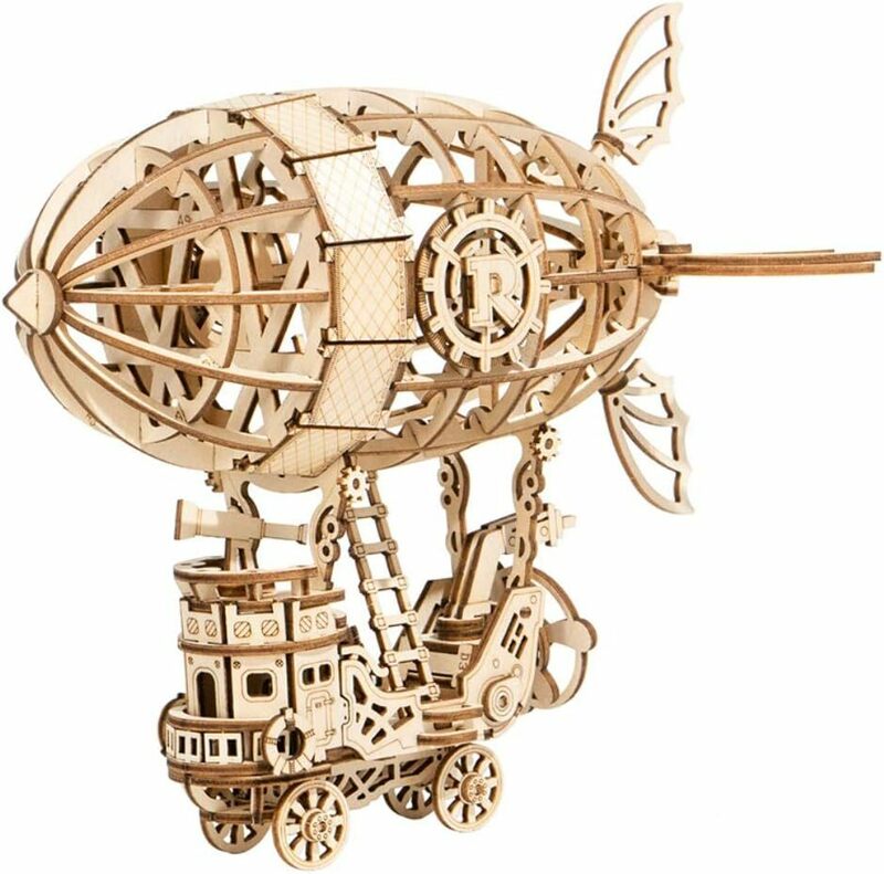 飛行船 Robotime 立体パズル 木製パズル プレゼント おもちゃ オモチャ 知育玩具 男の子 女の子 大人 入園祝い 新年 