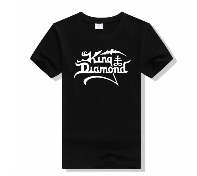 （ L ） KING DIAMOND　キングダイアモンド　Tシャツ　黒　ブラック　メタルTシャツ　サタニック　北欧メタル