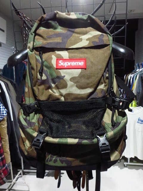 Supreme シュプリーム 15AW Contour Backpack 迷彩 バックパック リュック camo カモ