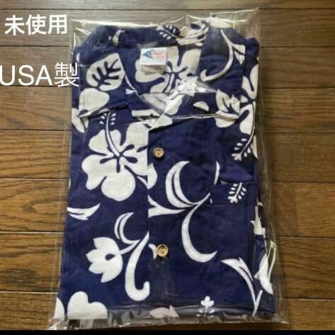 未使用品　USA製 Nui Nalu アロハシャツ　Hawaii USサイズ16 メンズS