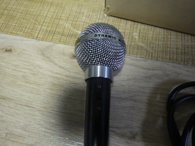 古い、フォスター　ｆｏｓｔｅｒ　の　ダイナミック・マイク　dynamic microphone 　送料込みです。
