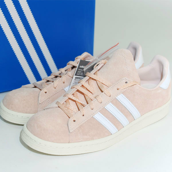 【新品 国内正規品】名作 アディダス オリジナルス adidas Originals キャンパス 80s ピンク スウェード シューズ スニーカー 27.5cm 9.5