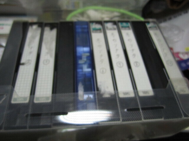 ビデオテープ　１０本