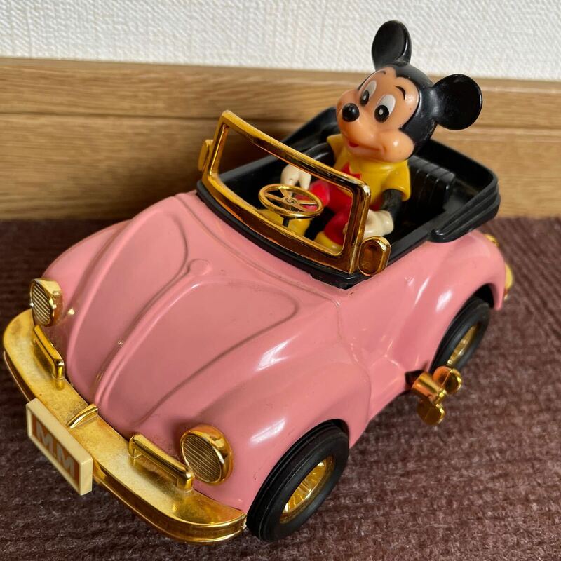 ミッキーマウス ゼンマイ 車 ミニカー マスダヤ 増田屋 1983年