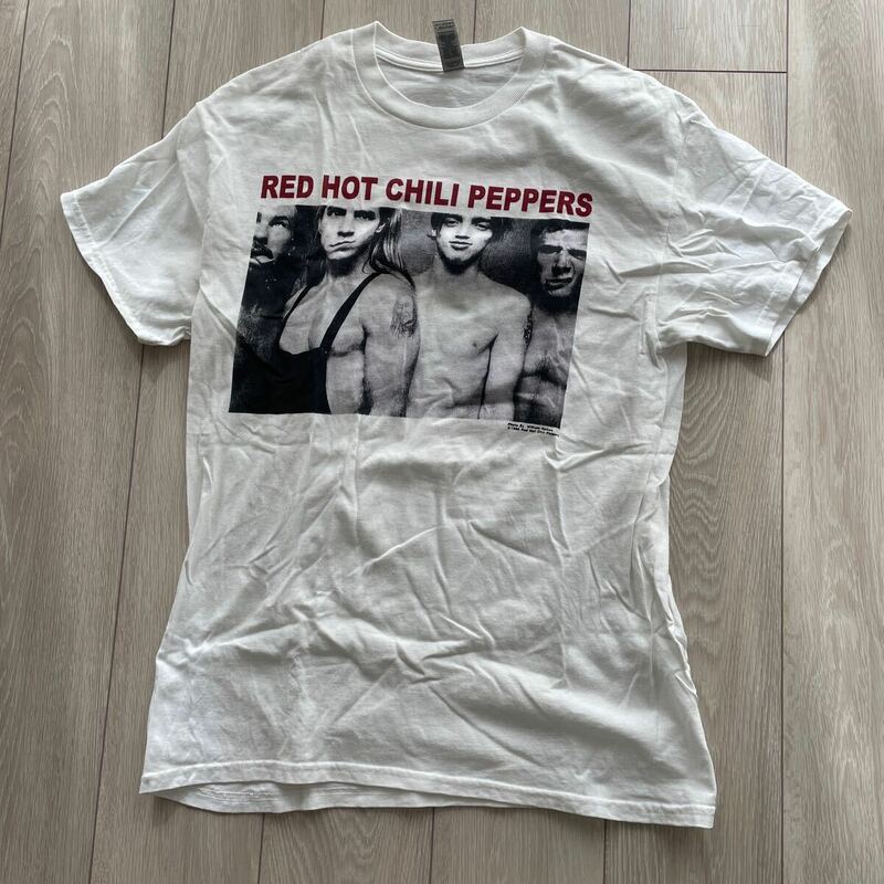 美中古　レッド ホット チリペッパーズ レッチリ　バンドTシャツ サイズ　M RED HOT CHILIPEPPERS