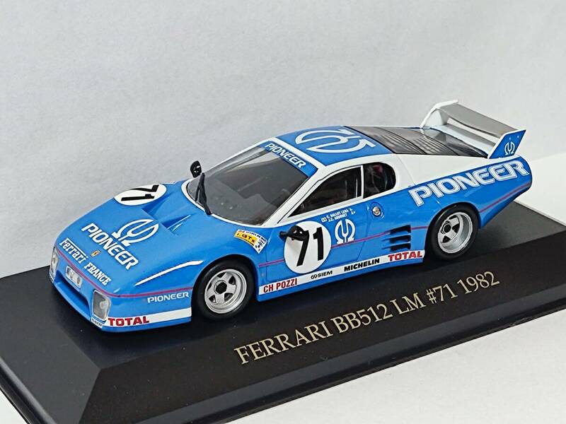 ixo Models 1/43-Ferrari BB512 PIONEER #71 Le Mans 24h 1982 [FER006] /イクソ/フェラーリ パイオニア ル・マン24時間