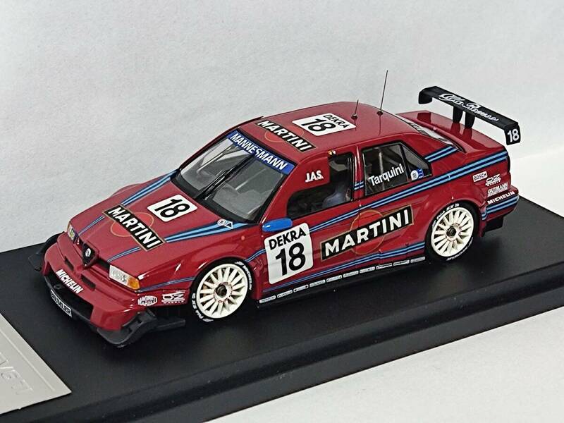hpi racing【ベルテンポ特注】1/43 Alfa Romeo 155V6 TI MARTINI #18 1996 ITC G.Tarquini [8027] /アルファロメオ/マルティーニ