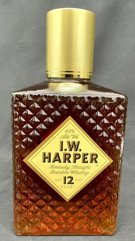 I.W.HARPER 12年 ハーパー ウイスキー 古酒 未開封 バーボン 43度 750ml