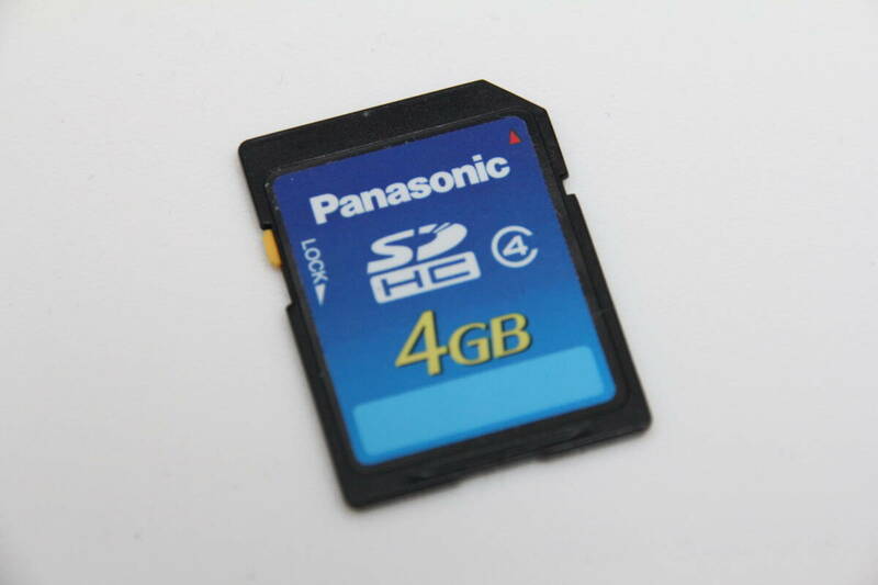 4GB SDHCカード　Panasonic 
