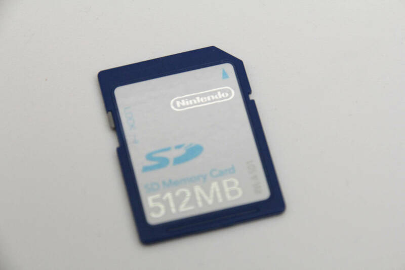 512MB SDカード Nintendo