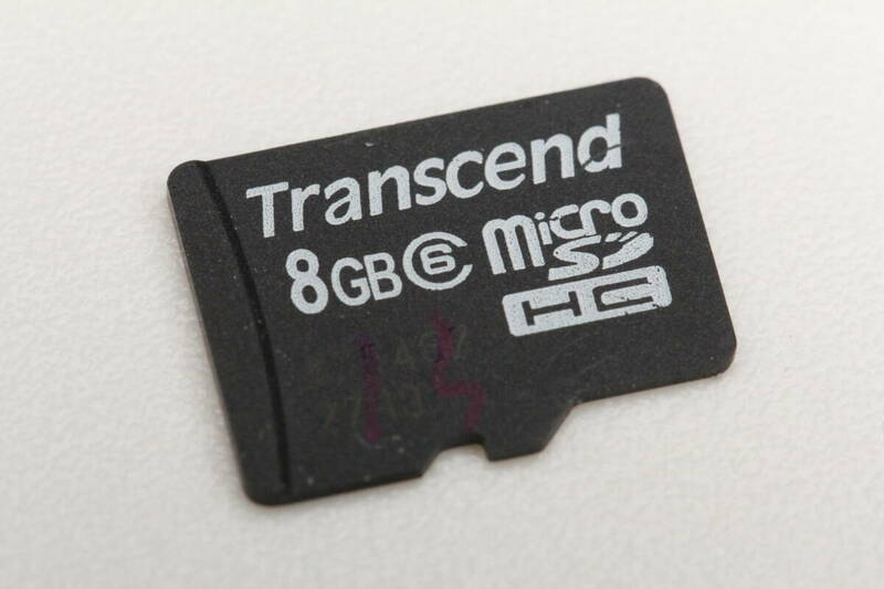 8GB microSDHCカード トランセンド　Transcend