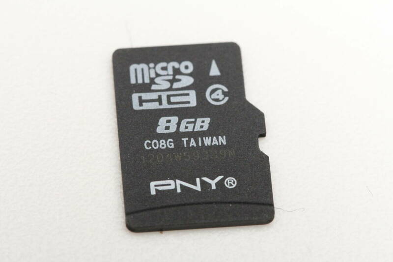 8GB microSDHCカード PNY