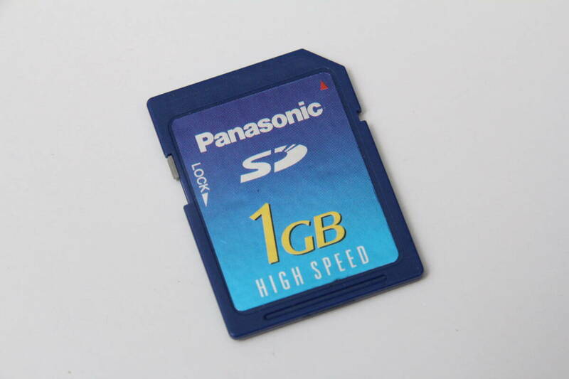 1GB SDカード　パナソニック Panasonic HIGH SPEED