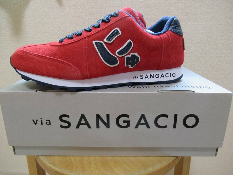 ★スニーカー　via　SANGACIO　にゅ　MOM CARMINE　27.0ｃｍ★　