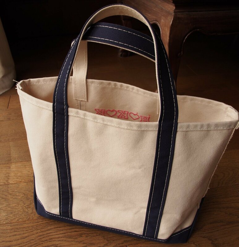 LL BEAN　 米国製　トートバッグ　アメリカ製　　USA　Boat and Tote　