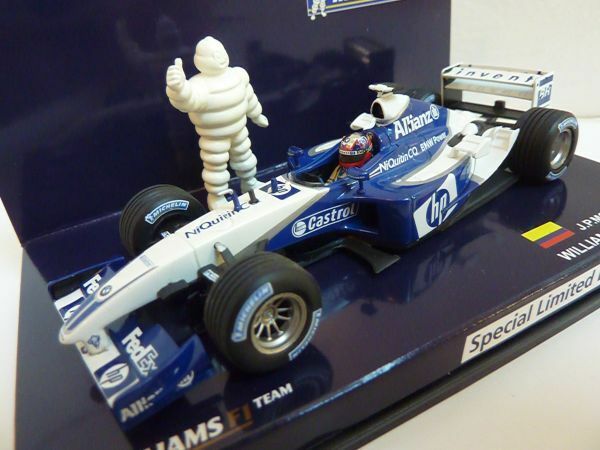 ●Minichamps1/43F1'03ウイリアムズFW25J.モントーヤMichelin箱