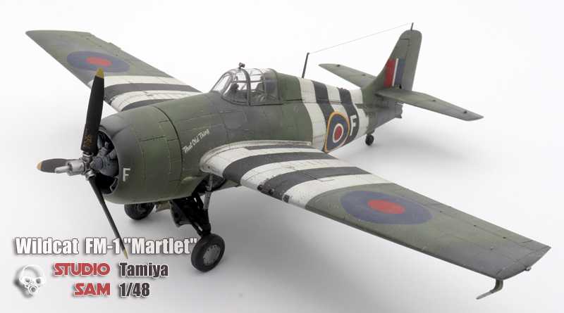 Wildcat FM-1 "Martlet" Tamiya 1/48 完成品