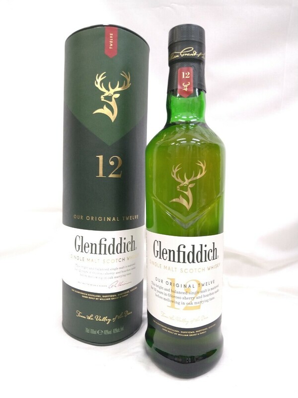 未開栓 Glenfiddich 12年 グレンフィディック スペシャルリザーブ 700ml 40% SINGLE MALT SCOTCH WHISKY 古酒 Lh15